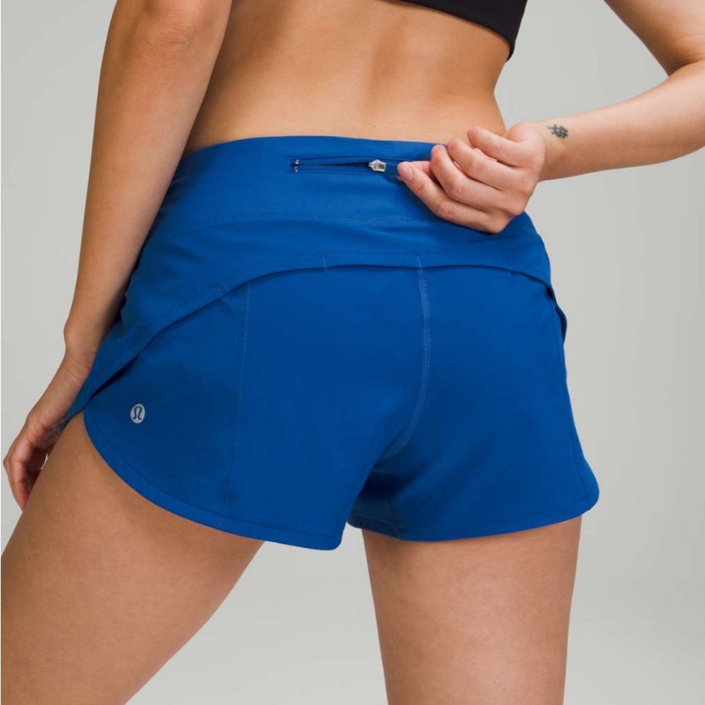 lululemon sonic blue speed ups discontinued